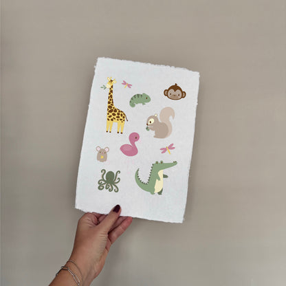 Dierenposter kinderkamer