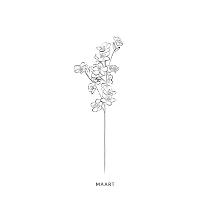 Geboortebloem maart