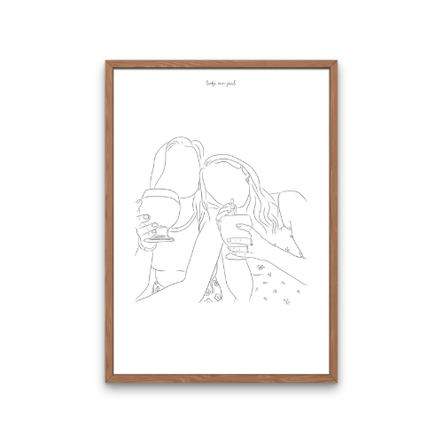 Persoonlijk portret - zwart wit